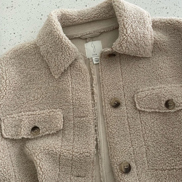 Comfy beige teddy jacket - Picture 6 of 6